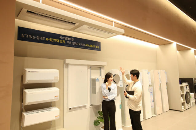 이른 더위에 삼성스토어 1분기 에어컨 판매 78%↑