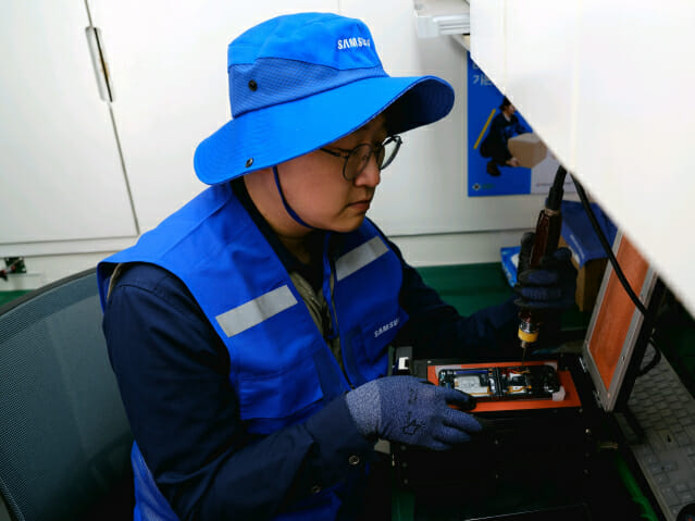 삼성, 산불 피해 주민에 10억원 상당 가전제품 기부