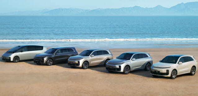 中 전기차 업계 경쟁 고조…리오토, 올해 판매 목표 70만대