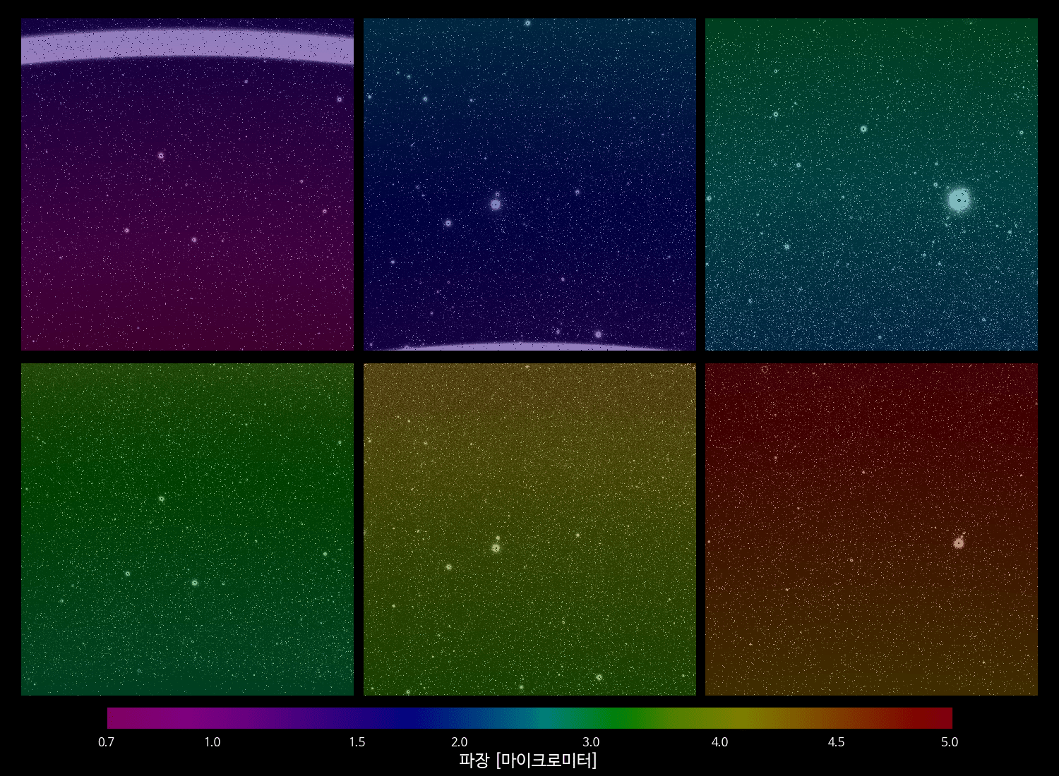 우주망원경 스피어엑스가 처음 보내온 이미지 보니…”화면 한장에 별이 10만 개”
