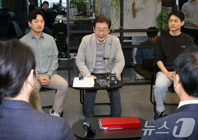 이재명 첫 공식일정은 퓨리오사AI…”새로운 희망 보인다”