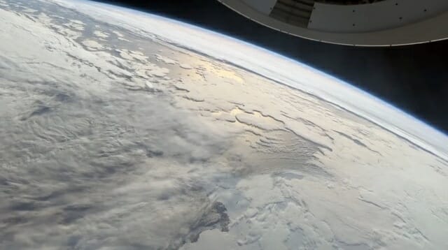 극 지방 궤도서 본 순백의 남극 대륙 [우주서 본 지구]