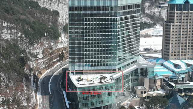 강원랜드, 해발 800m위 국내 최고도 ‘인피티니 풀’ 조성 나서