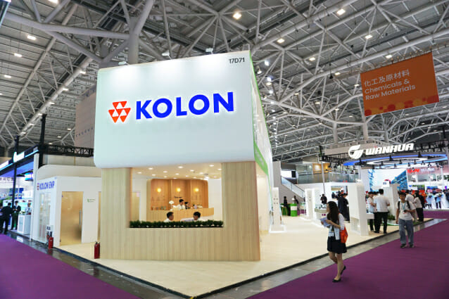 “폐어망이 친환경 소재로”…코오롱ENP, 고부가 시장 공략