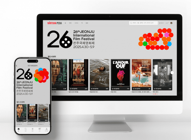 왓챠, 왓챠피디아 전주국제영화제 전용 특별관 편성