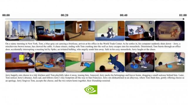 “1분짜리 AI 영상도 가능”…엔비디아 TTT로 만든 ‘톰과 제리’