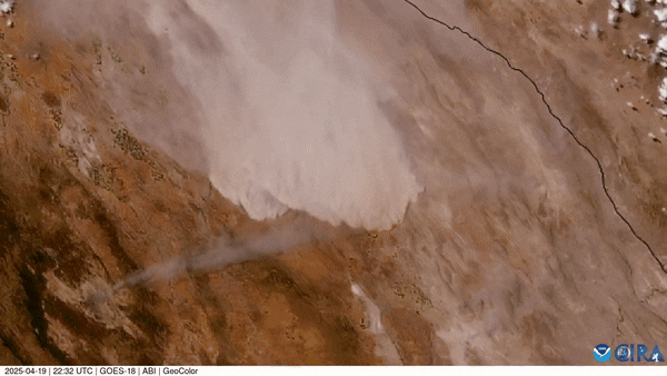 [영상] “다 쓸려갈 듯”…우주서 포착한 거대 먼지폭풍 [우주서 본 지구]