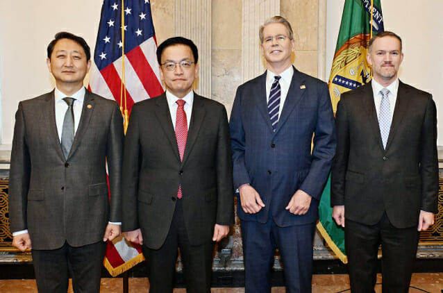 美 상호관세 부과 후 첫 공식 2+2 통상협의…실무회의+고위급 논의 이어간다