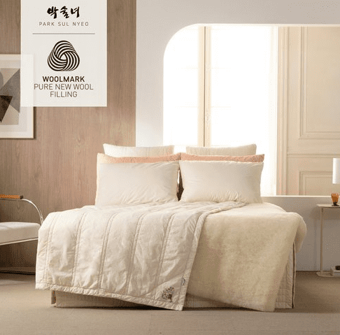 홈앤쇼핑, ‘박술녀 양모 통워싱 피그먼트 차렵이불’ 출시