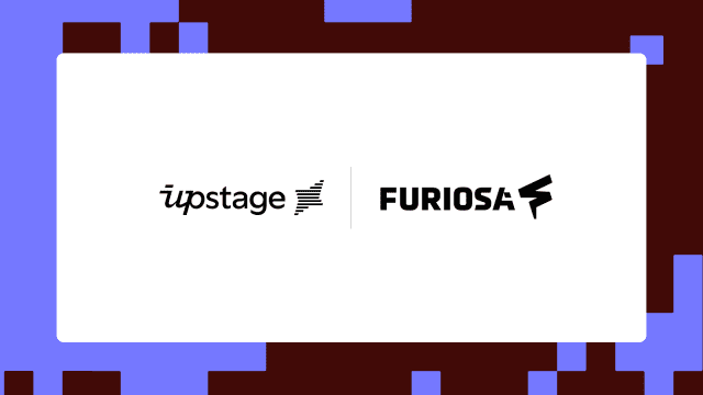 퓨리오사AI 손잡은 업스테이지, ‘국가대표 AI’ 경쟁력 높인다