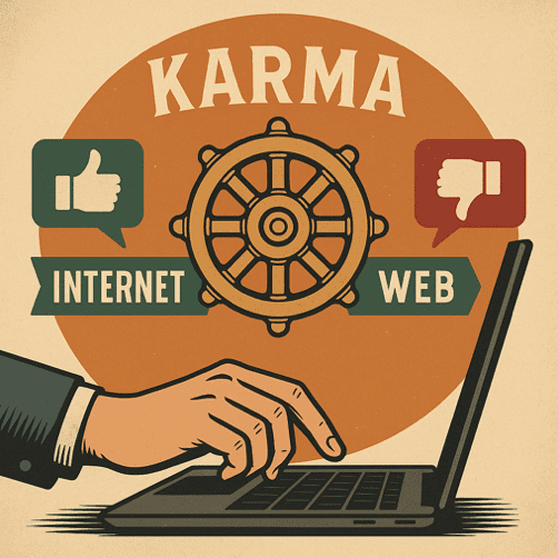 [이정규 칼럼] 인터넷 웹과 업(業): 디지털 시대의 카르마