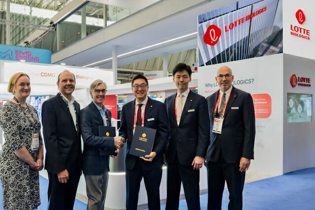롯데바이오로직스, ‘오티모’와 항체 생산 수주 계약 체결