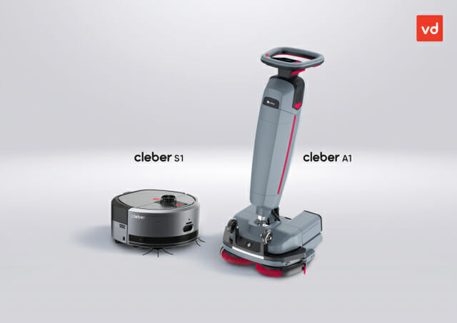 브이디컴퍼니, 청소로봇 클리버 2종 출시