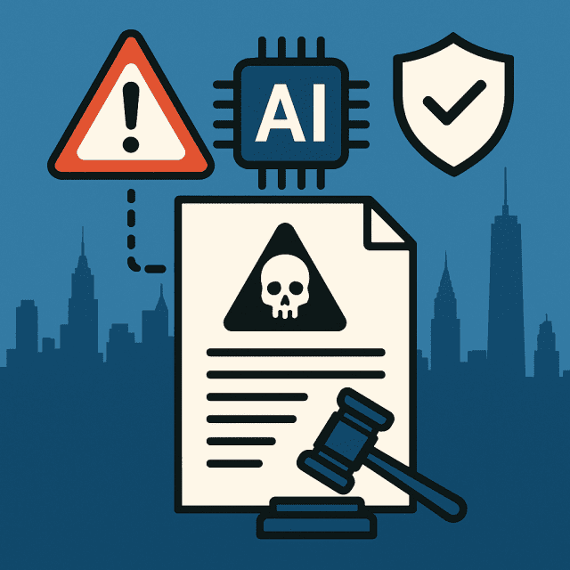 뉴욕, AI 재난 방지법 첫 통과…초거대 AI 투명성 규제 본격화