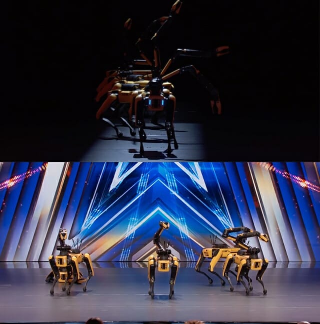 “놀라워”…美 오디션서 칼군무 선보인 로봇개 군단