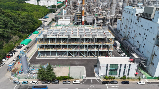 롯데SK에너루트, ‘수소연료전지’ 발전소 상업운전 개시