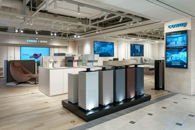 코웨이, 신세계 타임스퀘어 입점