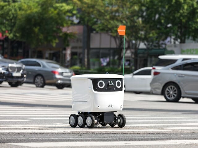 배민, 차세대 배달로봇 ‘딜리’ 8월 투입…운행안전인증 획득
