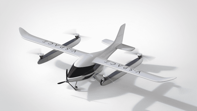 브이스페이스, 전기 UAM 형식증명 나서