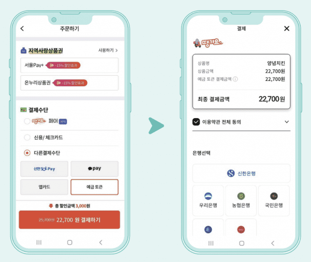 한은 예금토큰 1차 테스트 종료 D-5…은행 앱서 메뉴도 삭제 예정