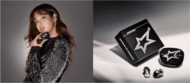 보스, 리사 협업 울트라 오픈 이어버드 출시