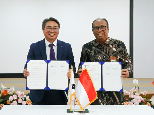 KTR, 인도네시아 국가표준청과 탄소중립 협력