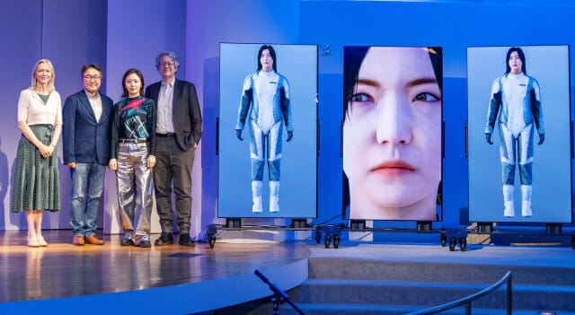 ‘퍼펙트 컬러’ LG 올레드 TV, 美 현지서 관객과 교감