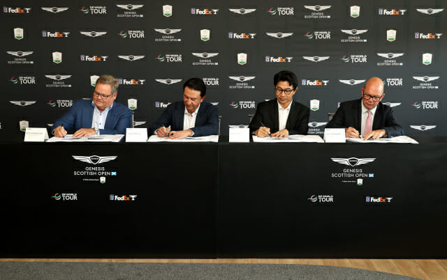 2025 제네시스 스코티시 오픈 개막…총상금 123억원 조성