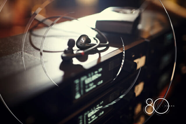 80주년 젠하이저, 모니터링 인이어 이어폰 프로모션