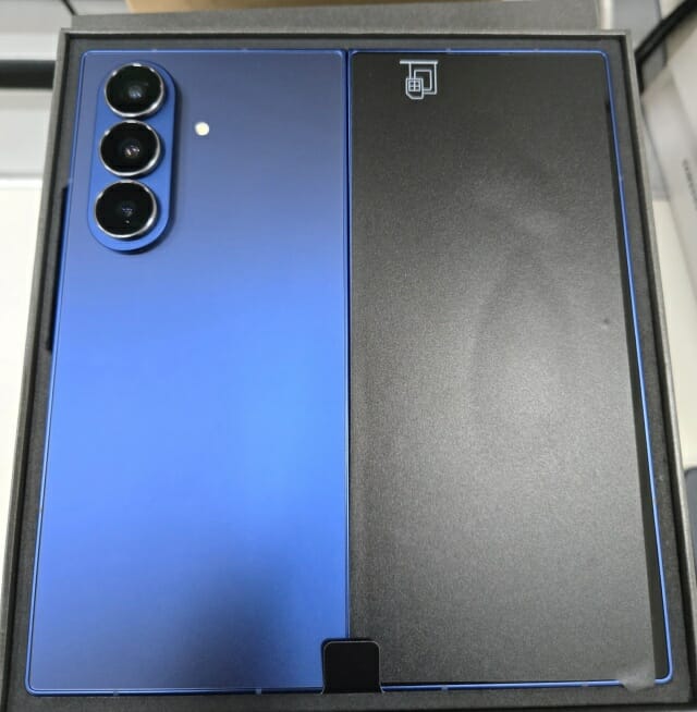 갤럭시Z폴드7, 실제 사진 유출….폴더블폰 열풍 다시 불까