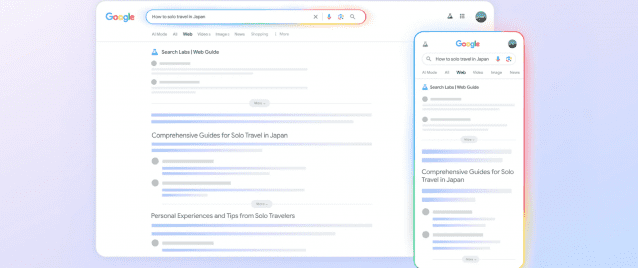 “AI로 검색 결과 정리”…구글, ‘웹 가이드’ 시범 운영