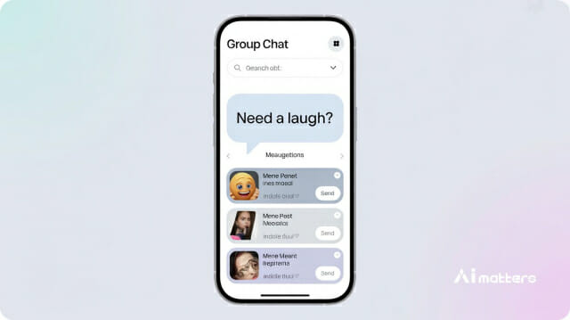 “이 상황엔 이 짤이 딱!”…AI가 채팅 분위기 맞는 밈 골라준다