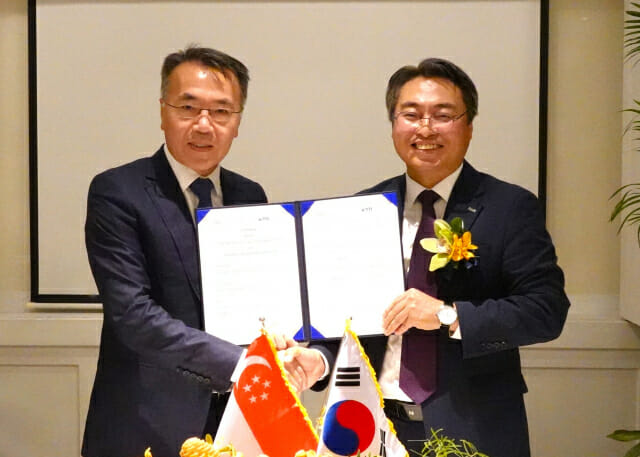 KTR 전기전자 시험성적서, 싱가포르에서 통한다