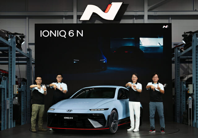 베일 벗은 현대차 두번째 고성능 전기차 ‘아이오닉6 N’