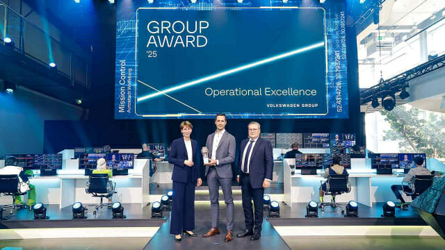 TI, 폭스바겐 그룹 어워드 2025 ‘운영 우수상’ 수상