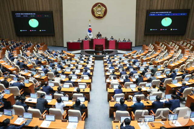 이재명 정부 31.8조 규모 첫 추경안 국회 통과