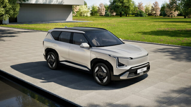 기아, 중형 전기 SUV ‘EV5’ 디자인 공개…하반기 출시 예정