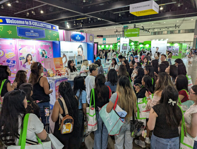 코코스타·마니아홀릭, 美 ‘KCON 2025 LA’서 마스크팩 등 전량 매진