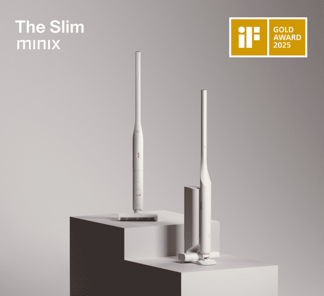 미닉스 무선청소기 ‘더 슬림’, iF 어워드 골드 위너