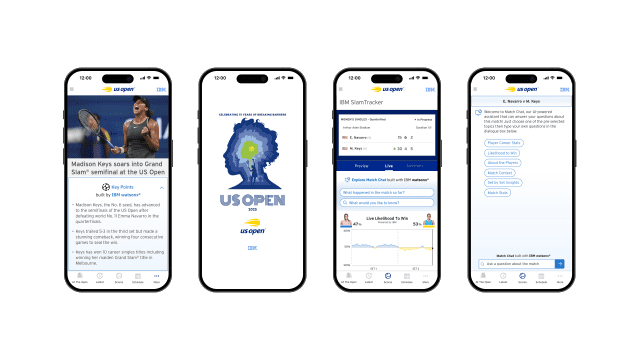 “테니스 경기장에 신기술”…IBM, US 오픈에 AI 서비스 공급