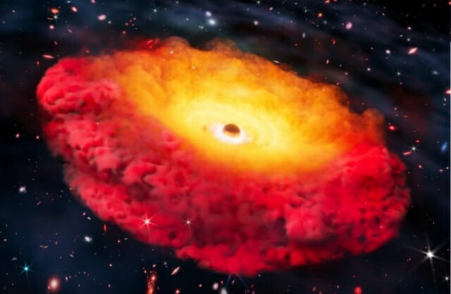 가장 오래된 블랙홀 발견…”크기도 태양의 3억 배” [우주로 간다]