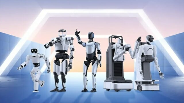 中, 로봇 100대가 한 공장에…”상자 나른다”