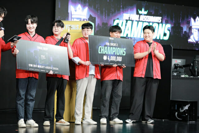 넥슨, ‘더 파이널스 내셔널 리그 서킷2 막 내려…TFD팀 최종 우승