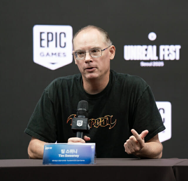 팀 스위니 에픽게임즈 “애플-구글 앱마켓 수수료 30%는 탐욕…EGS는 개발자 친화적”