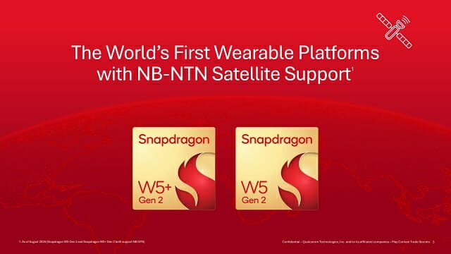 퀄컴, 웨어러블용 스냅드래곤 W5+/W5 2세대 공개