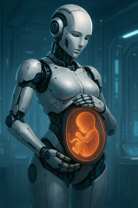 로봇이 아이 낳는다고…’가짜 판명’ 임신 로봇, 남은 문제는