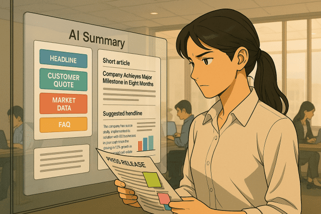 AI 시대, 보도자료 작성법의 패러다임 전환