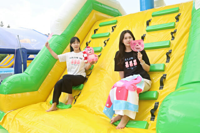 롯데홈쇼핑 벨리곰, 영등포 여름축제 등장