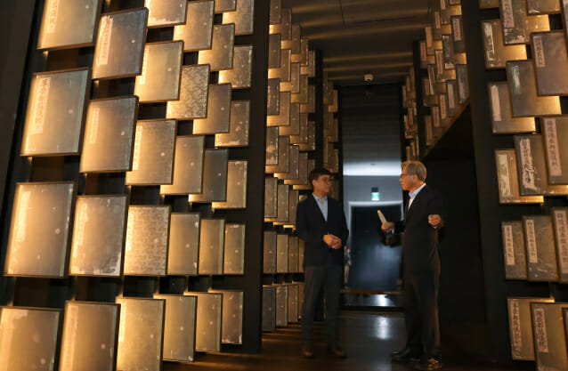 최휘영 문체부 장관, 국립중앙박물관 현장 방문