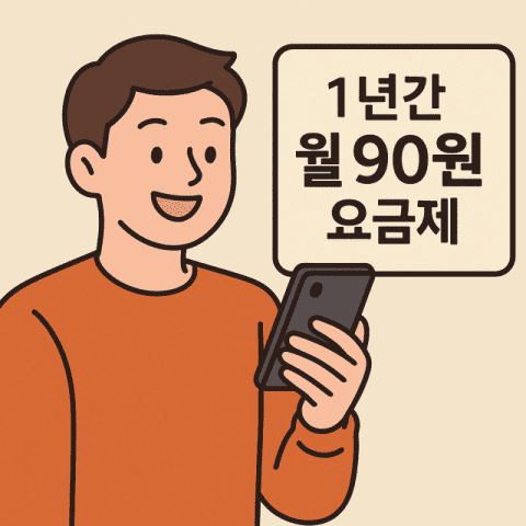 통신비 월 90원…알뜰폰 초저가 요금제 등장